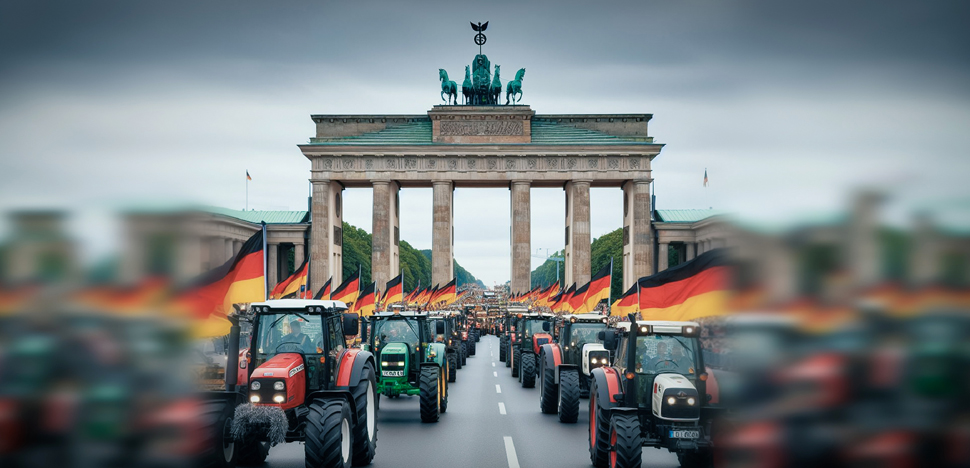 Solidarität mit den deutschen Bauern